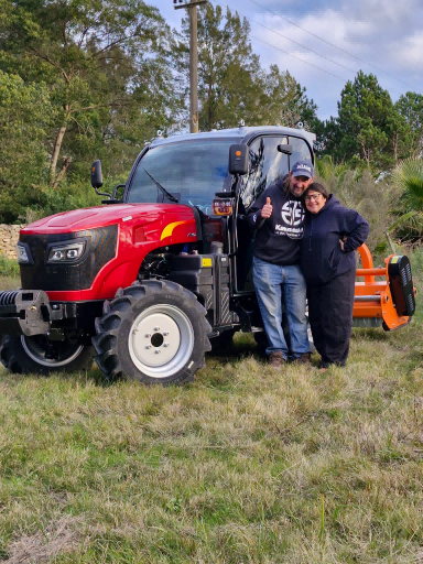 Our orchard tractor has gone on sale in the Uruguayan market.